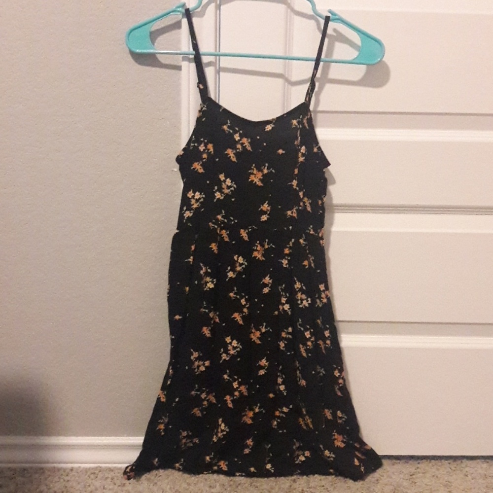 H&M floral spaghetti strap sundress